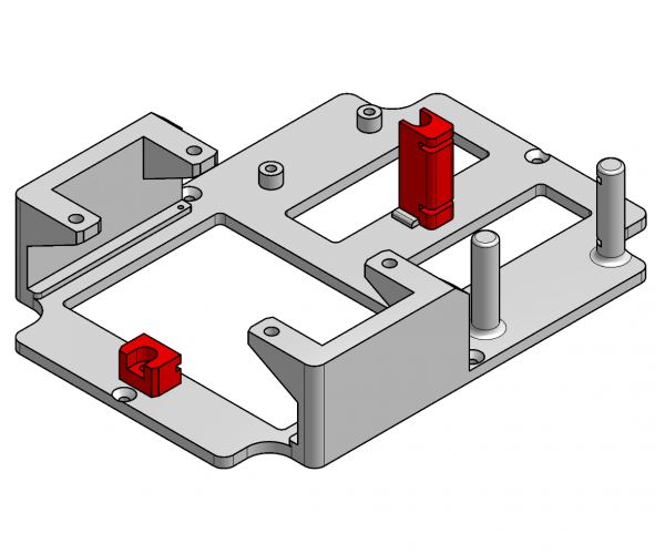 turniket úchyt elektroniky